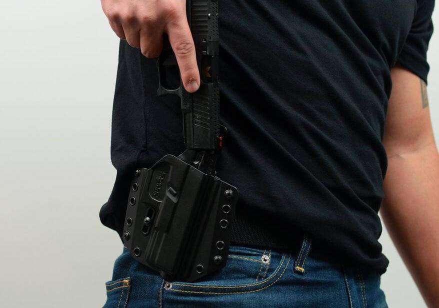 Tactical Utility Black Crew Neck T-Shirt